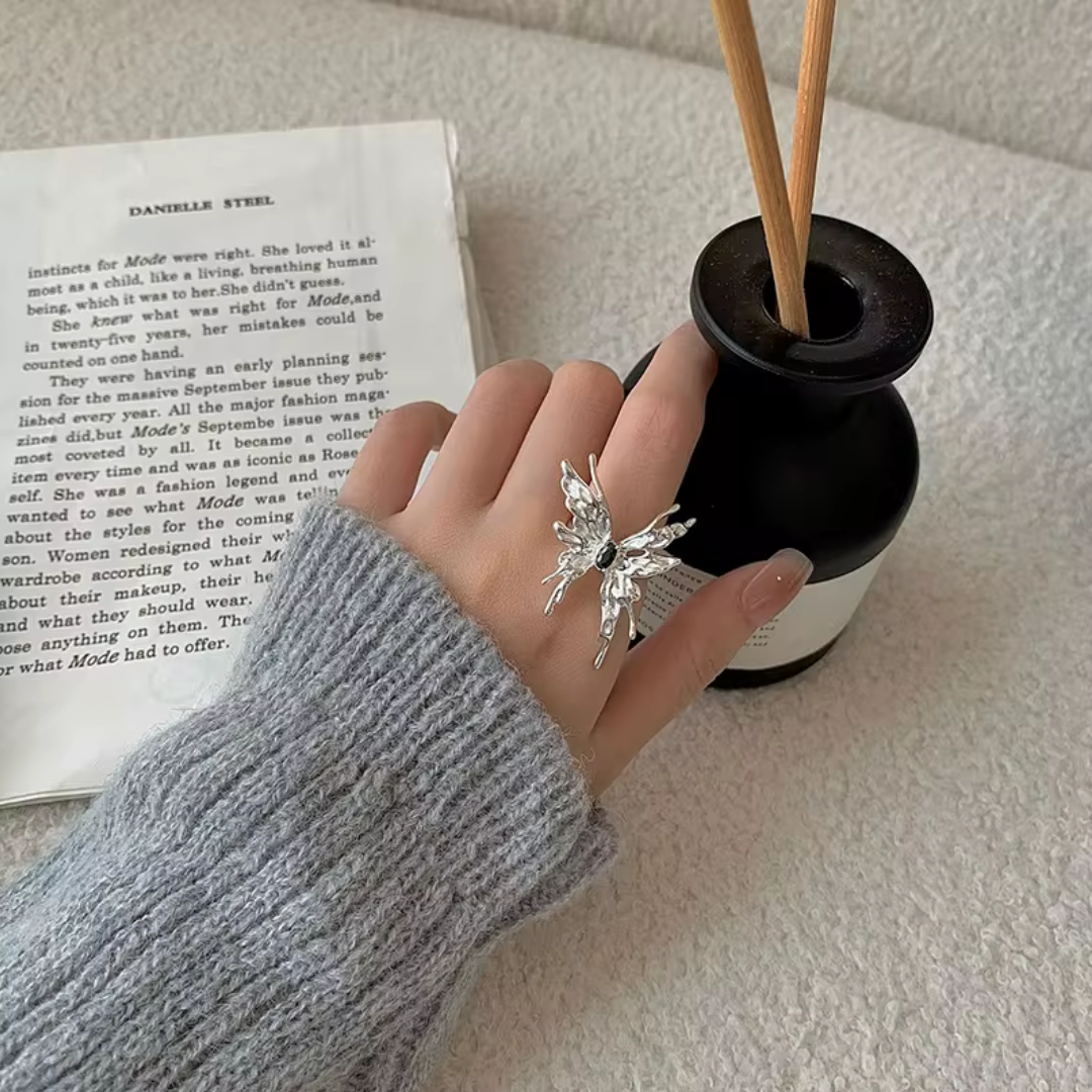 Anillo Mariposa Ajustable