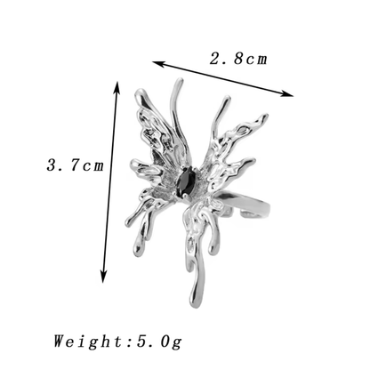 Anillo Mariposa Ajustable